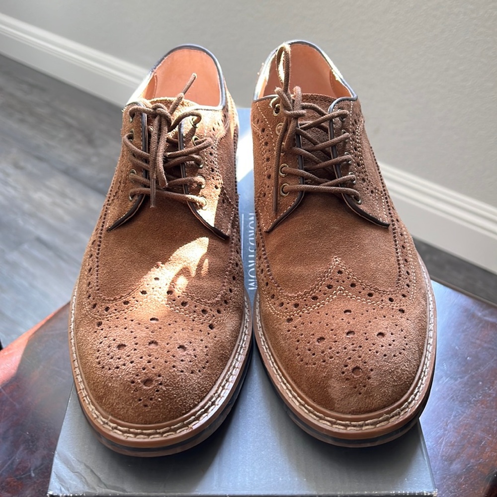 Nordstrom Tan Suede Shoes Sz 8